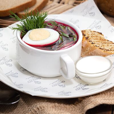 Холодный борщ в Grizzly Bar по цене 349 ₽