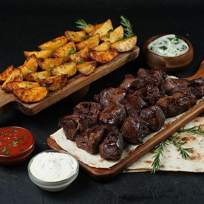 Комбо из мякоти ягнёнка в Много Мяса по цене 3190 ₽