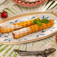 Трубочки с вареной сгущенкой в Урюк