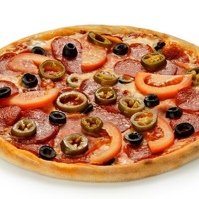 Пицца Диабло с сырным бортиком в Сырный Бортик! по цене 1485 ₽