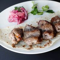 Шашлык из баранины в Шоти