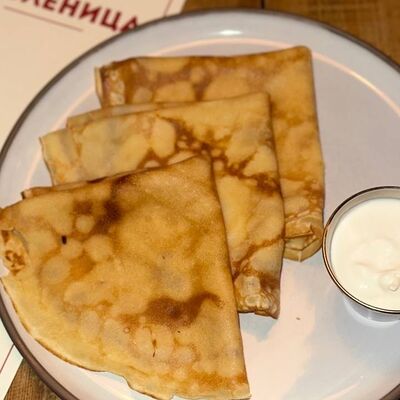 Блины со сметаной в Billy McDaniel по цене 290 ₽