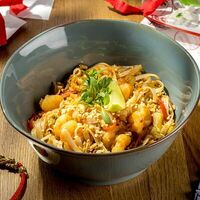 Лапша с креветкой в вАзию