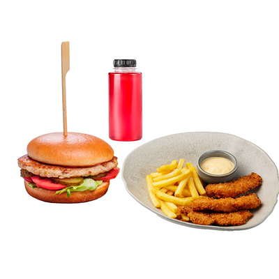 Сет счастливый ребенок в ИТЛЕ Стейк-кафе Halal по цене 1110 ₽