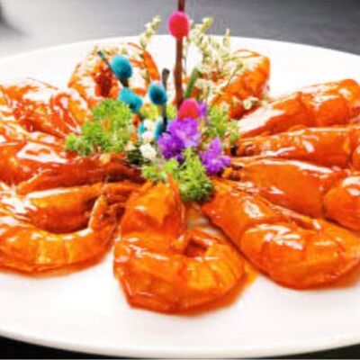 Креветки в масле в ГУаНЬ ЯНЬ по цене 1780 ₽