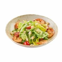 Цезарь с креветкамив Fit cafe