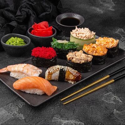 Сет Гункан в Лапша & Суши по цене 1459 ₽