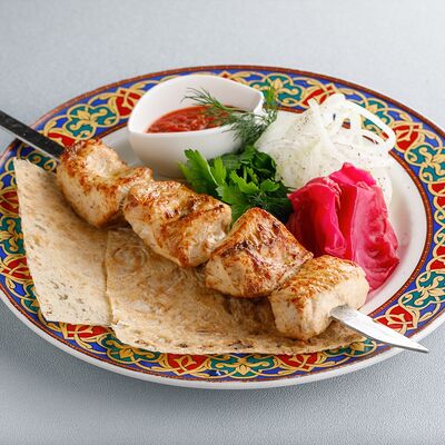 Шашлык из бедра индейки в Чайхана Пахвала по цене 730 ₽