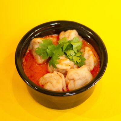 Пельмешки отварные в бульоне том ям в Зашумел район по цене 459 ₽