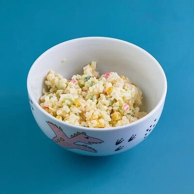 Крабовый салат в Баклажан в ТЦ 