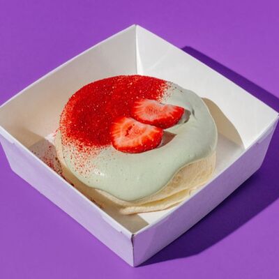 Мини-панкейк Клубника-матча в Fluffy Fluffy по цене 560 ₽