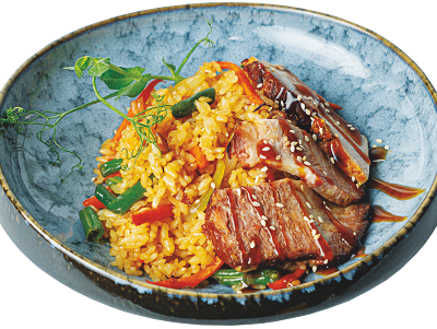 Рис Бутанику тяхан в Суши Ё Пицца по цене 520 ₽