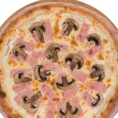 Pizza Ветчина с грибами ТЕ в Сырный Бортик! по цене 723 ₽