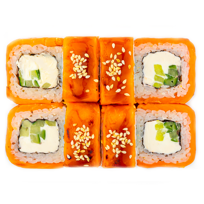 Запеченная Филадельфия в Фишка суши по цене 1049 ₽