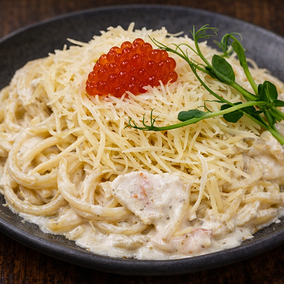 Паста с креветками в Авто Япончик по цене 750 ₽