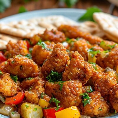 Шаурма на тарелкев Шаурма-Шашлык в Тренде по цене 550 ₽