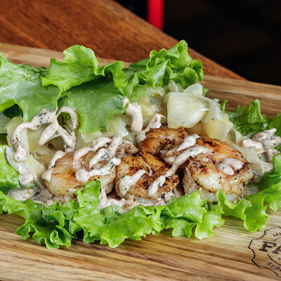 Бургер Отпуск на море листья в #FARШ по цене 430