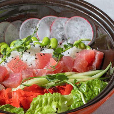 Поке с тунцом в Японский домик по цене 848 ₽