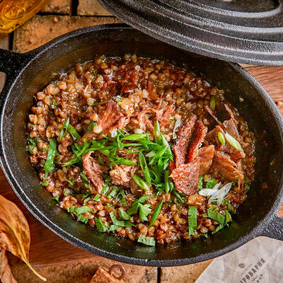 Гречневая каша с уткой и зеленым луком в Сыроварня по цене 850