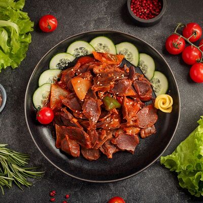 Жареный желудок индейки в Корё по цене 810 ₽