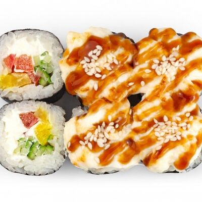 Запечённый с овощами в Каратэ Суши по цене 365 ₽