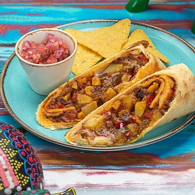 Буррито со свининой в пиве в Burritos по цене 370 ₽