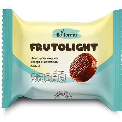 Низкоуглеводный десерт FrutoLite Бананв Ничего лишнего по цене 250 ₽