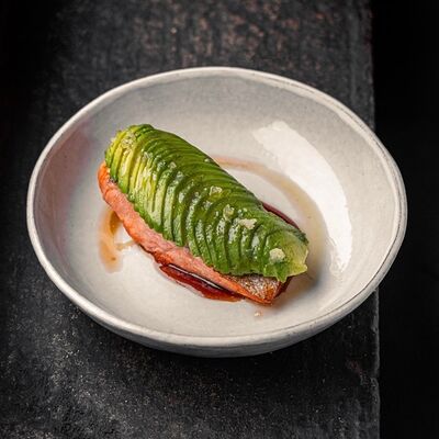 Форель-гриль, авокадо и терияки в Техникум по цене 1090 ₽