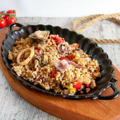 Паэлья по-испански в На абордаж по цене 500 ₽