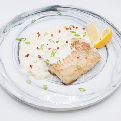 Треска в сливочно-луковом соусе в Bella Vita по цене 810 ₽