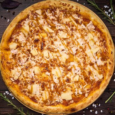 Гавайская большая пицца в Татмак по цене 700 ₽