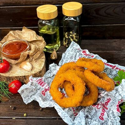 Кольца кальмара в панировке в Good Food по цене 335 ₽