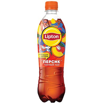 Напиток Lipton Чёрный чай Персик в New York Pizza по цене 199 ₽
