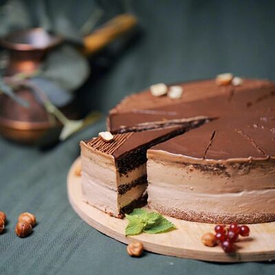 Очень шоколадный торт в Пельменная по цене 430 ₽