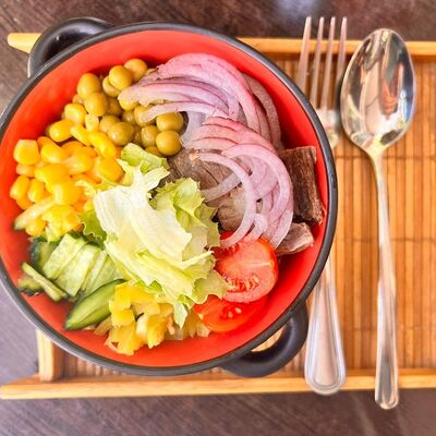 Боул с говядиной в Пуэр по цене 650 ₽