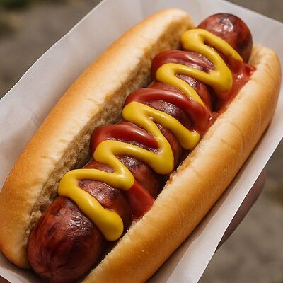 Хот-дог говяжий в Шавермус по цене 580 ₽