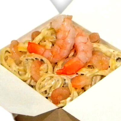 Паста с креветками в сливочном соусе в Pizza Express по цене 566 ₽