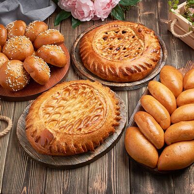 Пироговый сет №2 в Ватруш пекарня-кондитерская по цене 3605 ₽