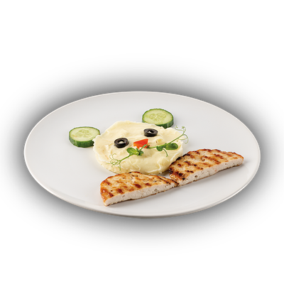 Котлета из индейки с картофельным пюре в Пицца Пи по цене 249