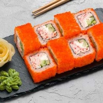 Калифорния в икре orange в СушиСет по цене 299