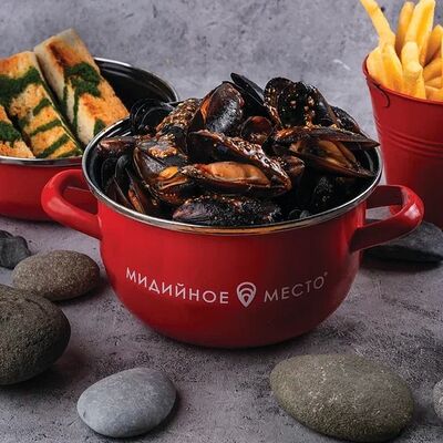 Мидии по - каталонскив Мидийное место по цене 1221 ₽