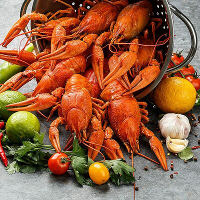 Раки жареные Прованс средние в Rakiru по цене 2400 ₽