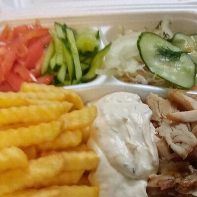 Открытая шаурма в Mr Gyros по цене 475 ₽