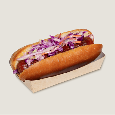 Хот-дог с коул слоу в БургерКит по цене 392 ₽