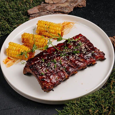 Рёбра в соусе BBQ в Реконструкция по цене 990 ₽