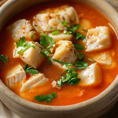 Уха с дымкомв Мимино restaurant по цене 750 ₽