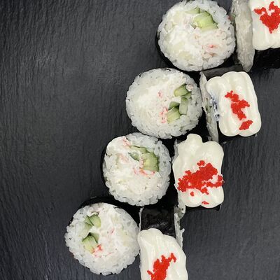 Ролл с крабом и сливочным муссом в Докими по цене 465