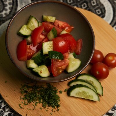 Салат Летний в Кафе халяль по цене 100 ₽