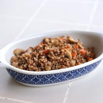 Греча с грибамив Кукумбер по цене 470