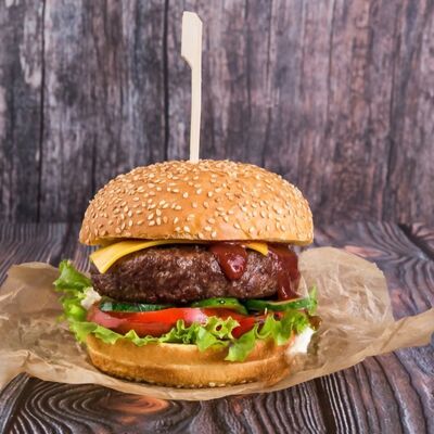 Бургер от Соседей №4 в Соседи Home Cafe по цене 640 ₽